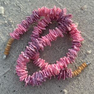 Pink & Purple SeaShell necklace 🧜‍♀️